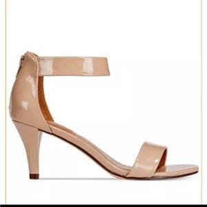 Style & Co. Shoes, Nude Patent Leather Dress Sandals, size:12. NWOT